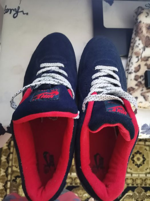 Кроссовки из натуральной кожи