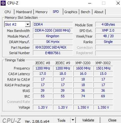 Pamięć RAM DDR4 HyperX 2x4GB 8GB 3200MHz