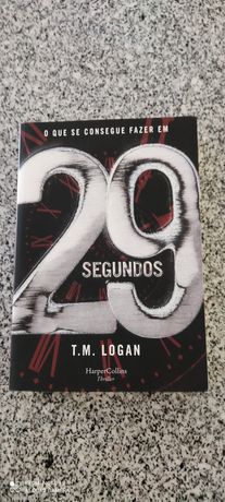 Livro "29 Segundos" de T.M. Logan