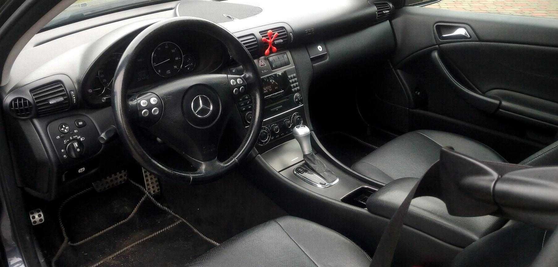 Mercedes C Coupe - Super Stan - LPG - B. Bogate Wyposażenie - Okazja!