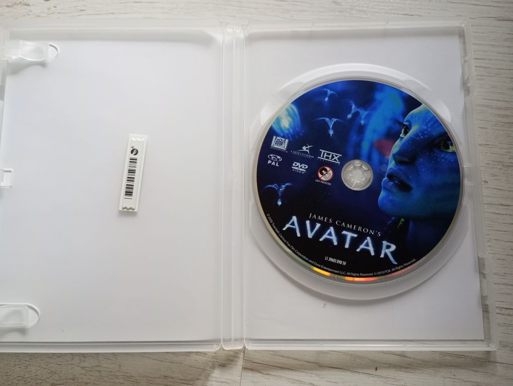 Avatar płyta DVD