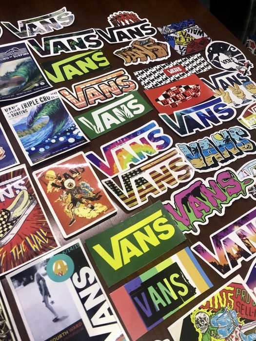 Pack 100 Stickers Vans