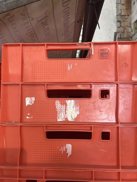 Ящик пластиковий харчовий E1 та E2