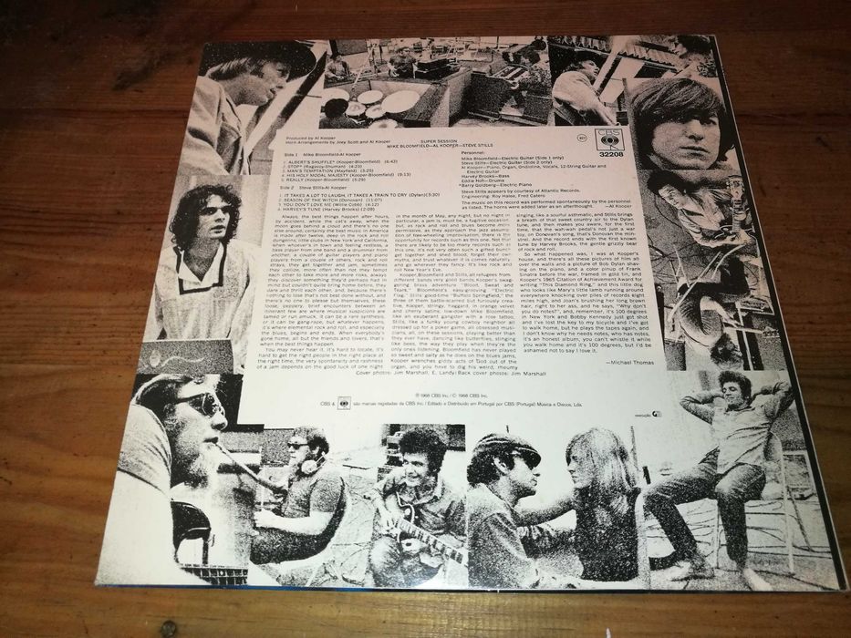Mike Bloomfield/Al Kooper/Stephen Stills  - Super Session LP