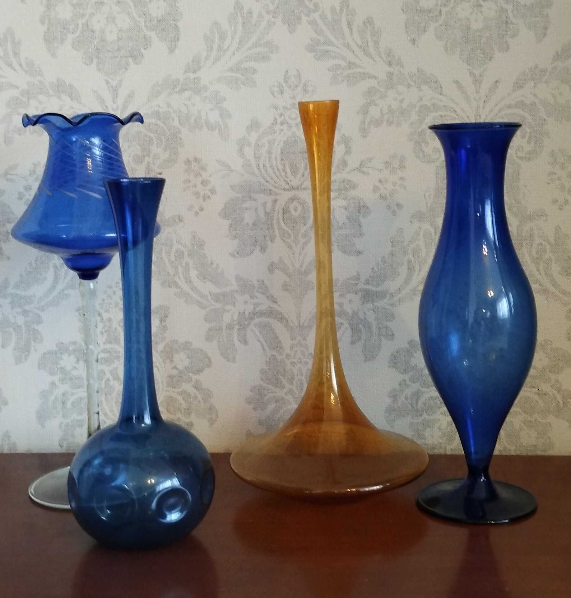 LAUSCHA glass Thuringia. Albin Schaedel. Вінтаж .5 штук. Ціна за 1 шт