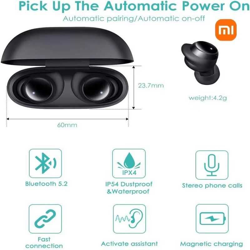 XIAOMI Redmi Buds 3 Lite TWS Bluetooth 5.2 słuchawki bezprzewodowe