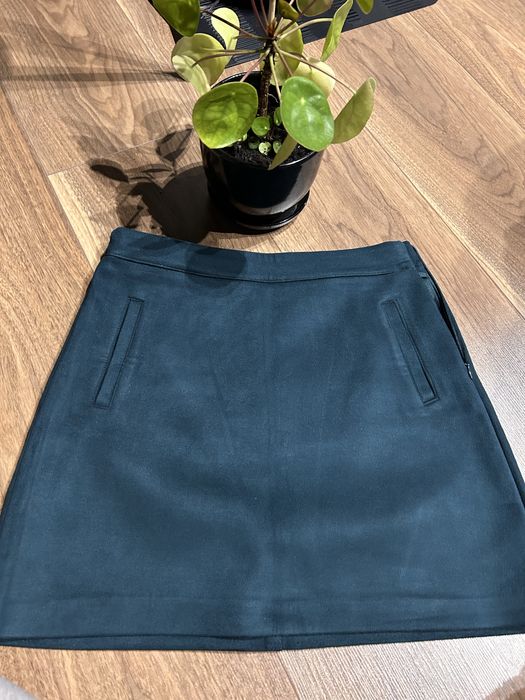 Spódniczka Bershka S ciemno zielony