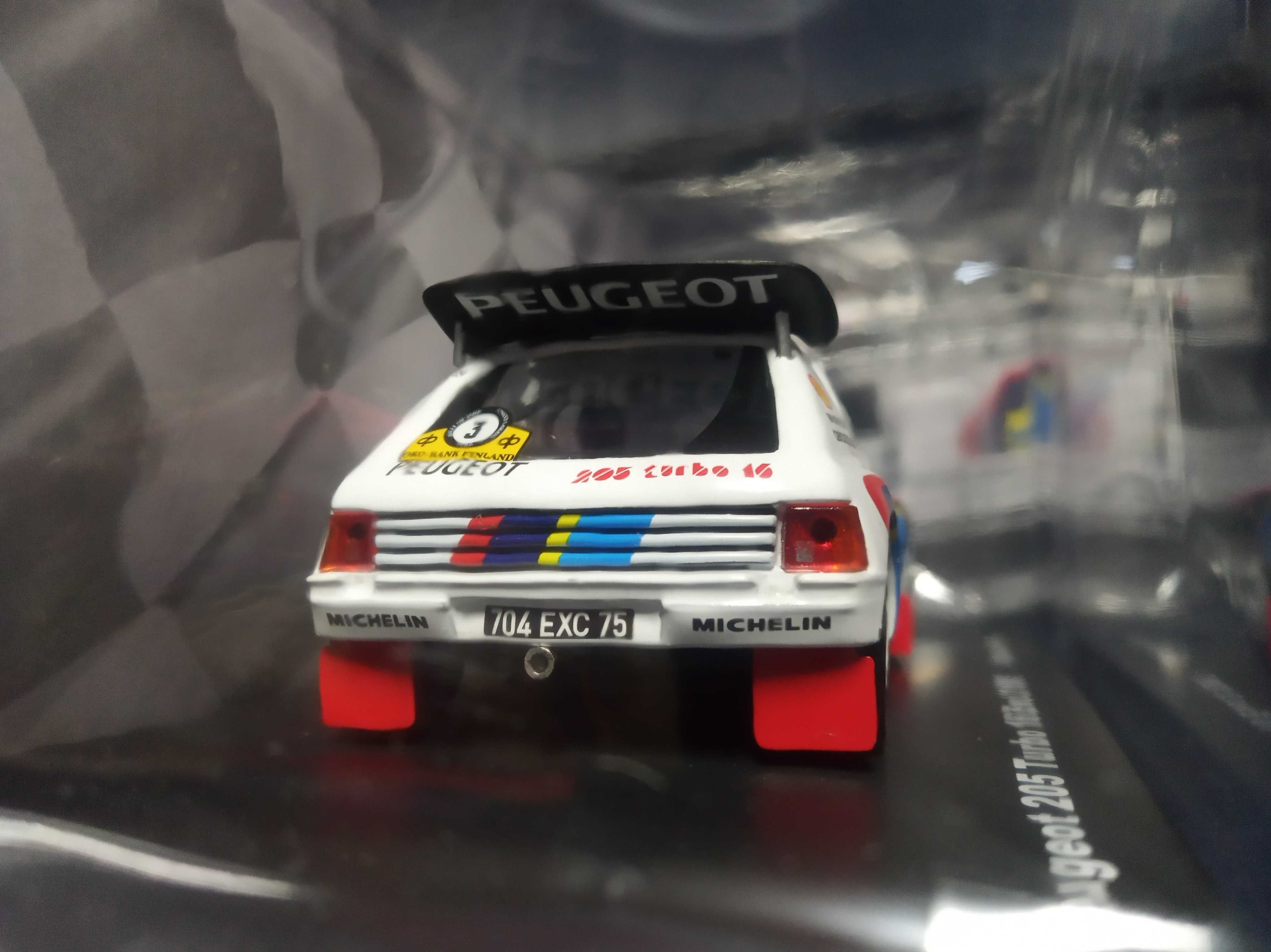 Peugeot 205 Turbo 16 + Citroen C35 Miniatura 1/43