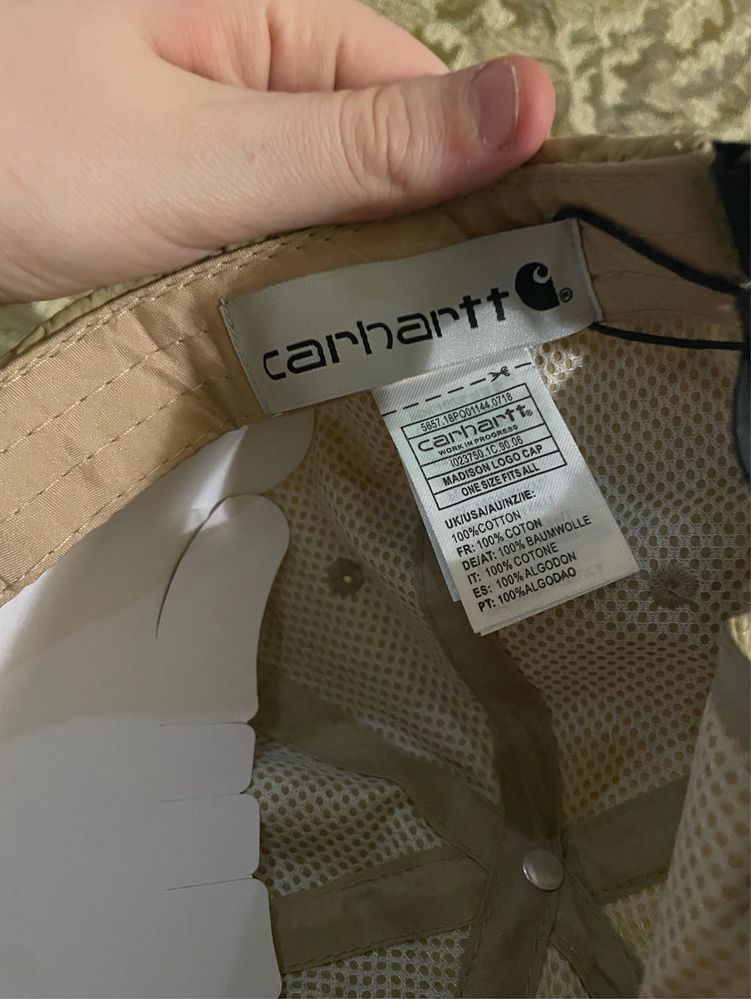 Оригінальна нейлонова кепка Carhartt на GoreTex