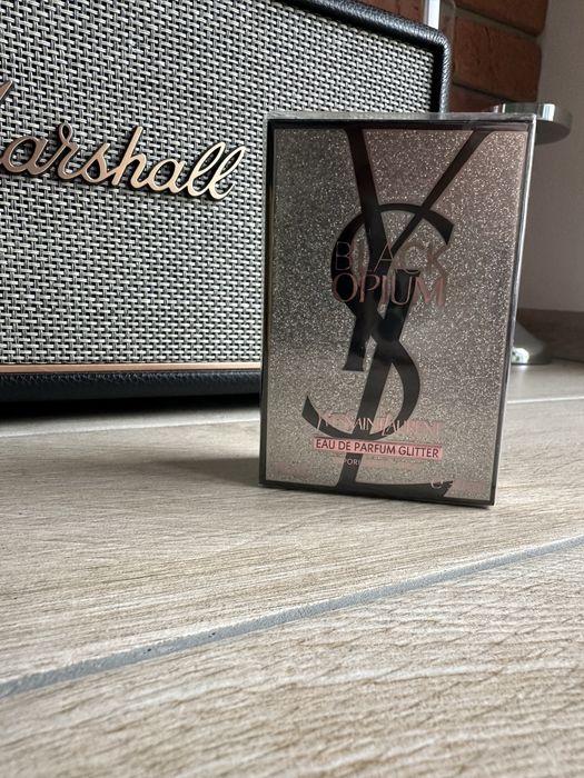 YSL Black Opium Parfum de Glitter 30 ml nowe folia
