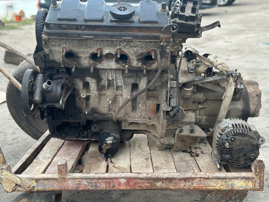 Двигун, коробка передач, фари, Peugeot 306. 1998 рік