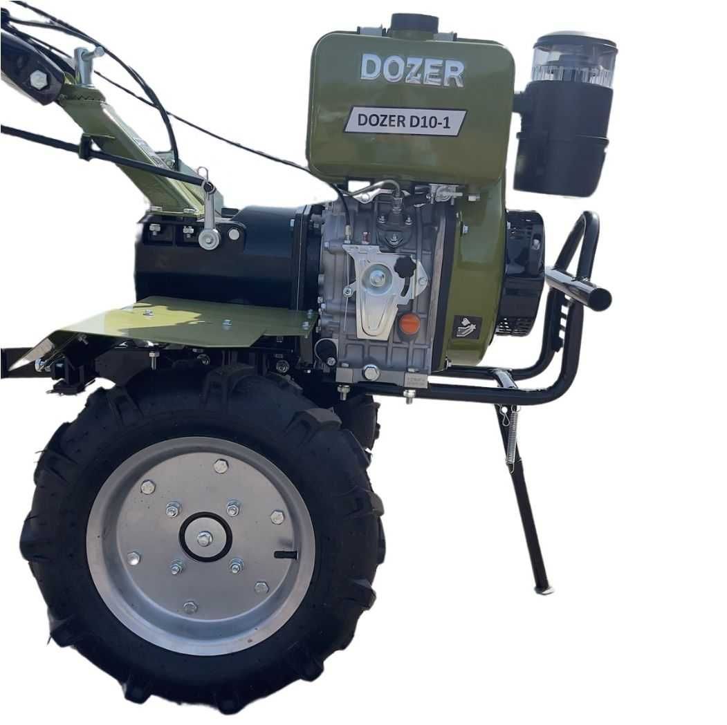 Мотоблок і фреза DOZER D10-1(4.00-10) дизель, 10 к.с.