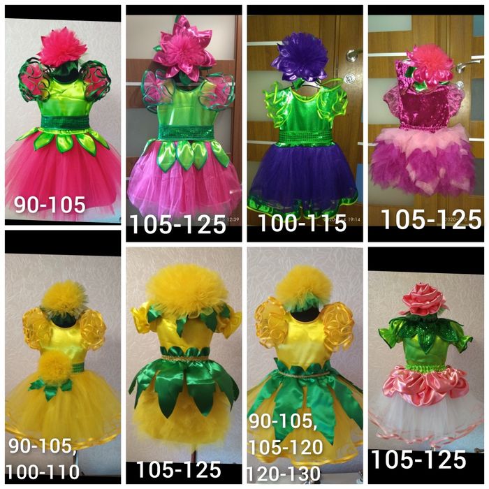 Костюм сукня капуста картопля морква груша яблуко диня осінь калина