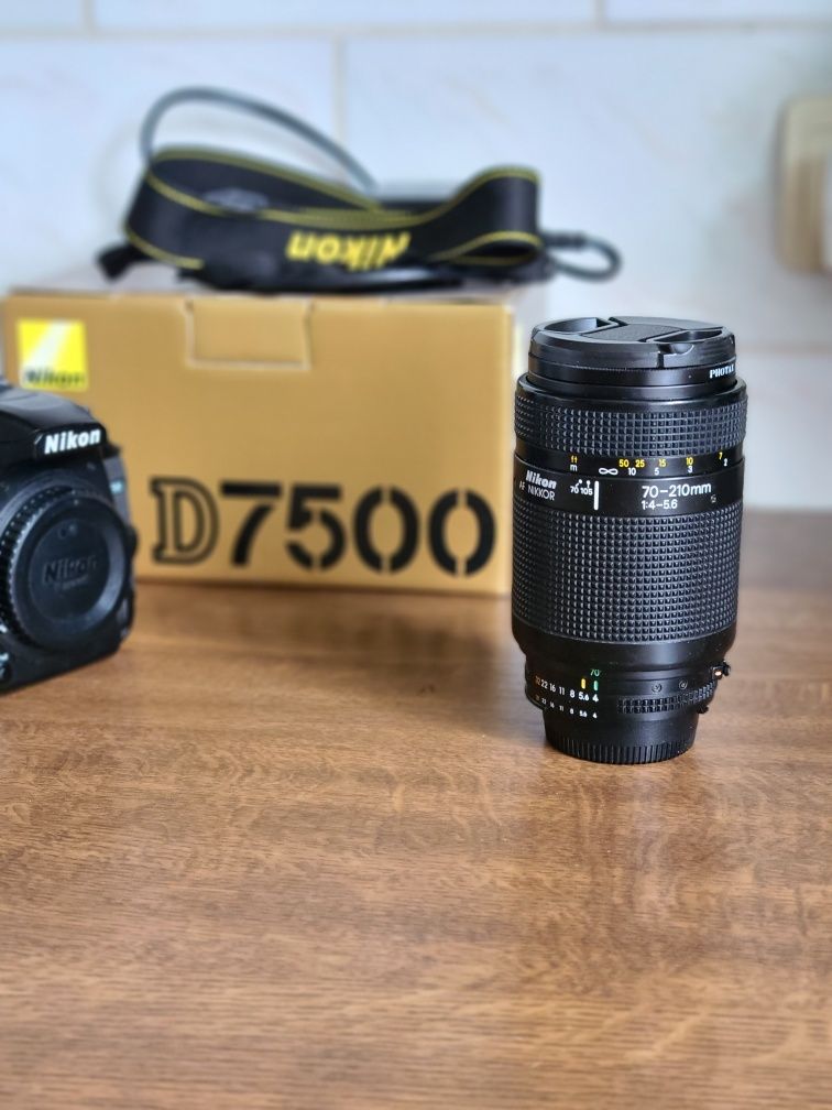 Nikon d7500, об'єктив 70-210мм.