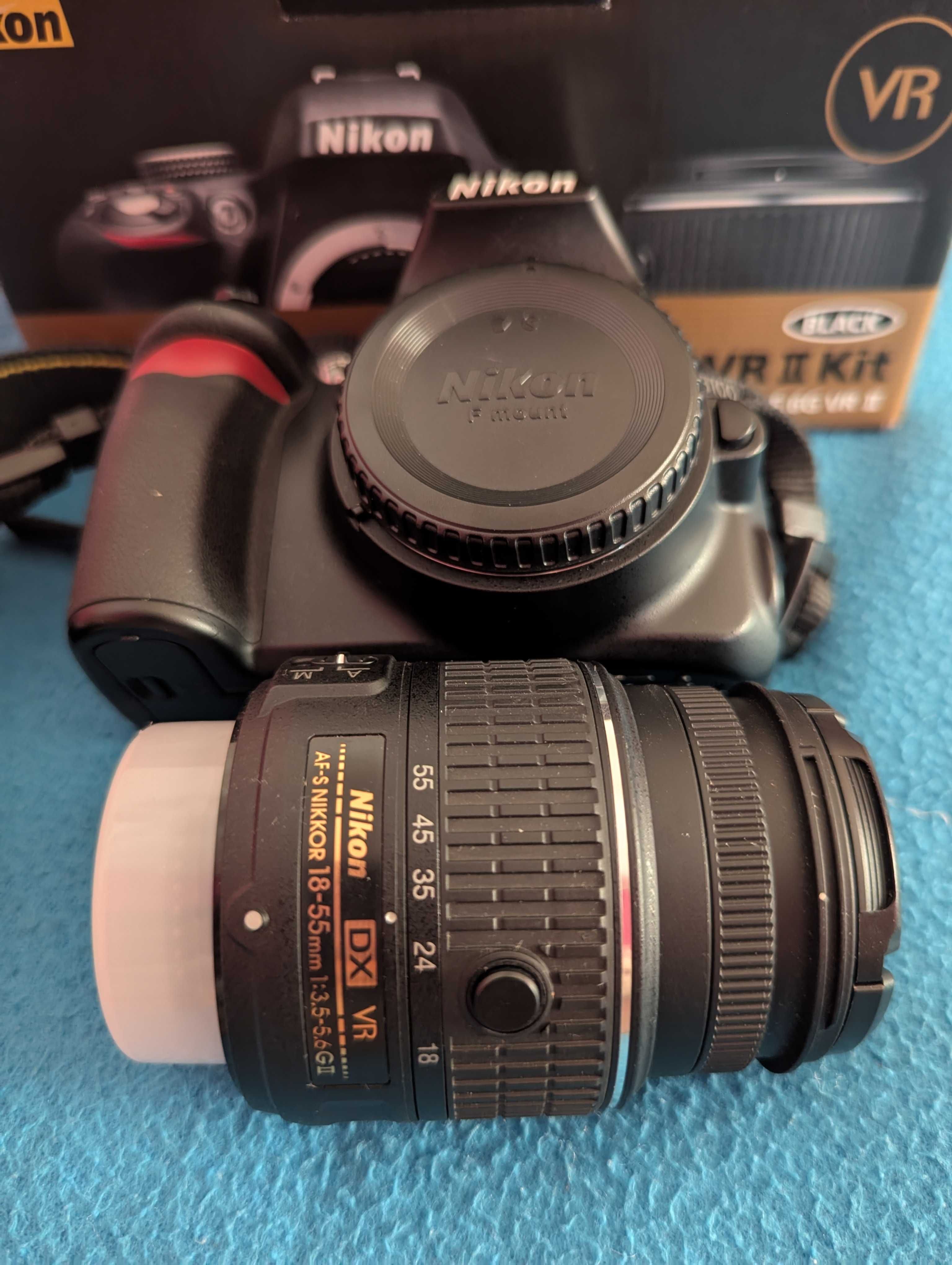 Máquina fotográfica Nikon D3100