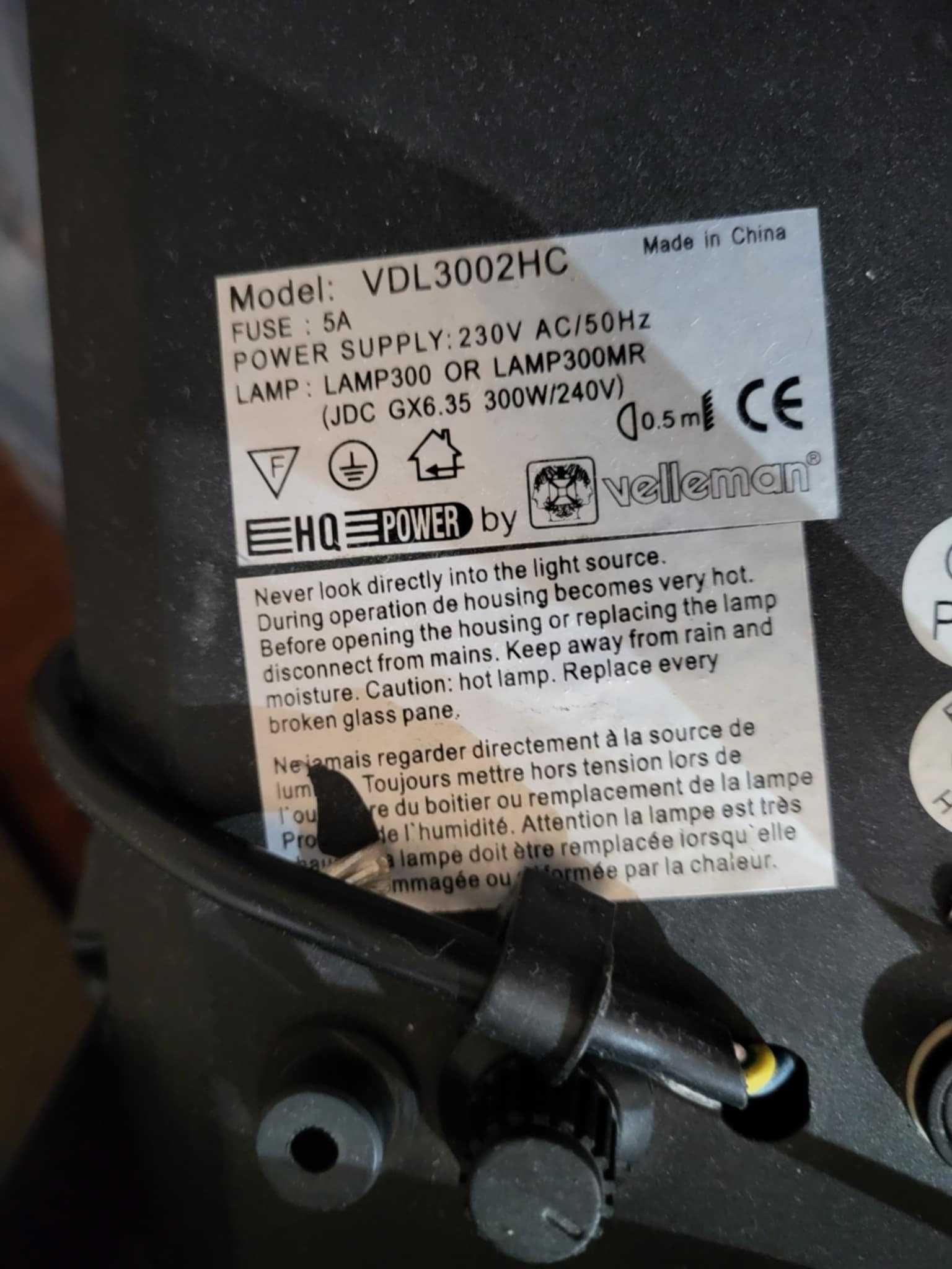Kolorofon model VDL3002HC