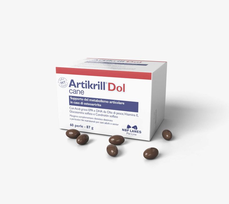 Artikrill Dol dla psa NBF Lanes kapsułki żelatynowe 1000 g 60 szt.