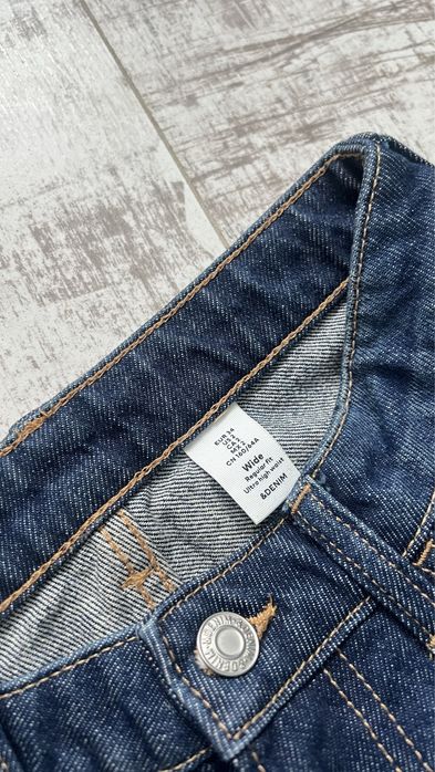 Джинсы wide leg, джинсы h&m, джинсы wide leg h&m