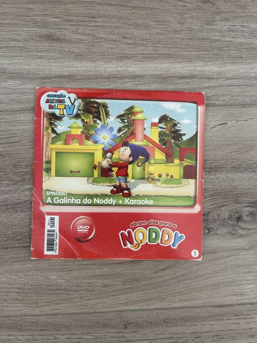 DVDs originais Noddy, Little People e Playmobil