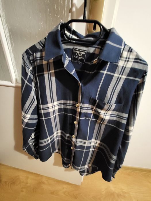 Koszula z wiskoza Abercrombie&Fitch