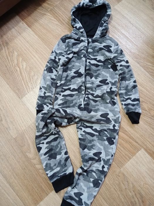 Кігурумі,флісовий ромпер, майнкрафт, 116 5-6