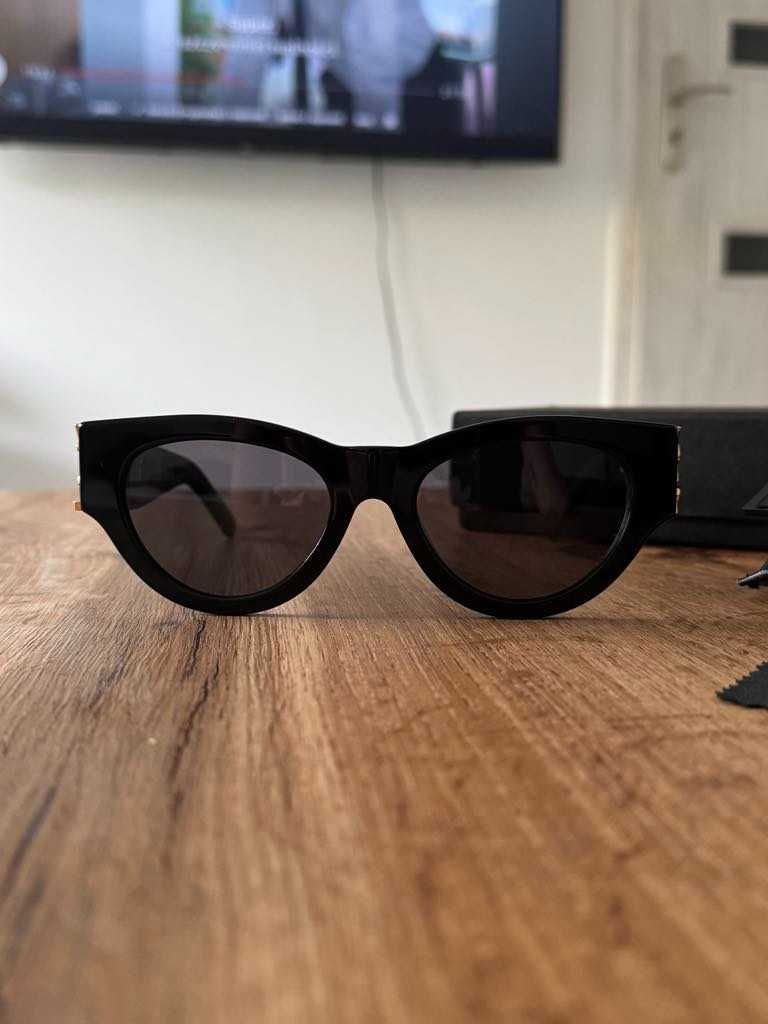 Okulary przeciwsłoneczne damskie cat eye YSL Yves Saint Laurent