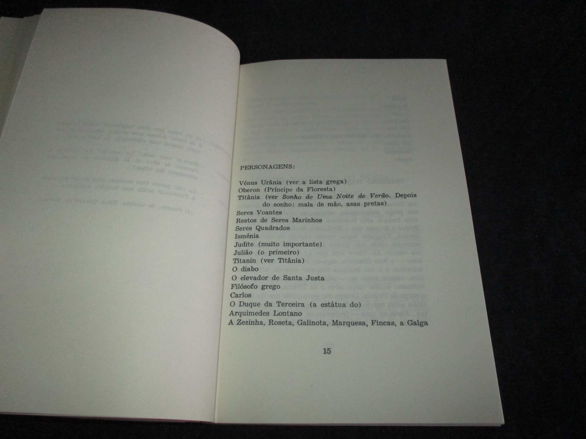 Livro Titânia e a Cidade Queimada Mário Cesariny