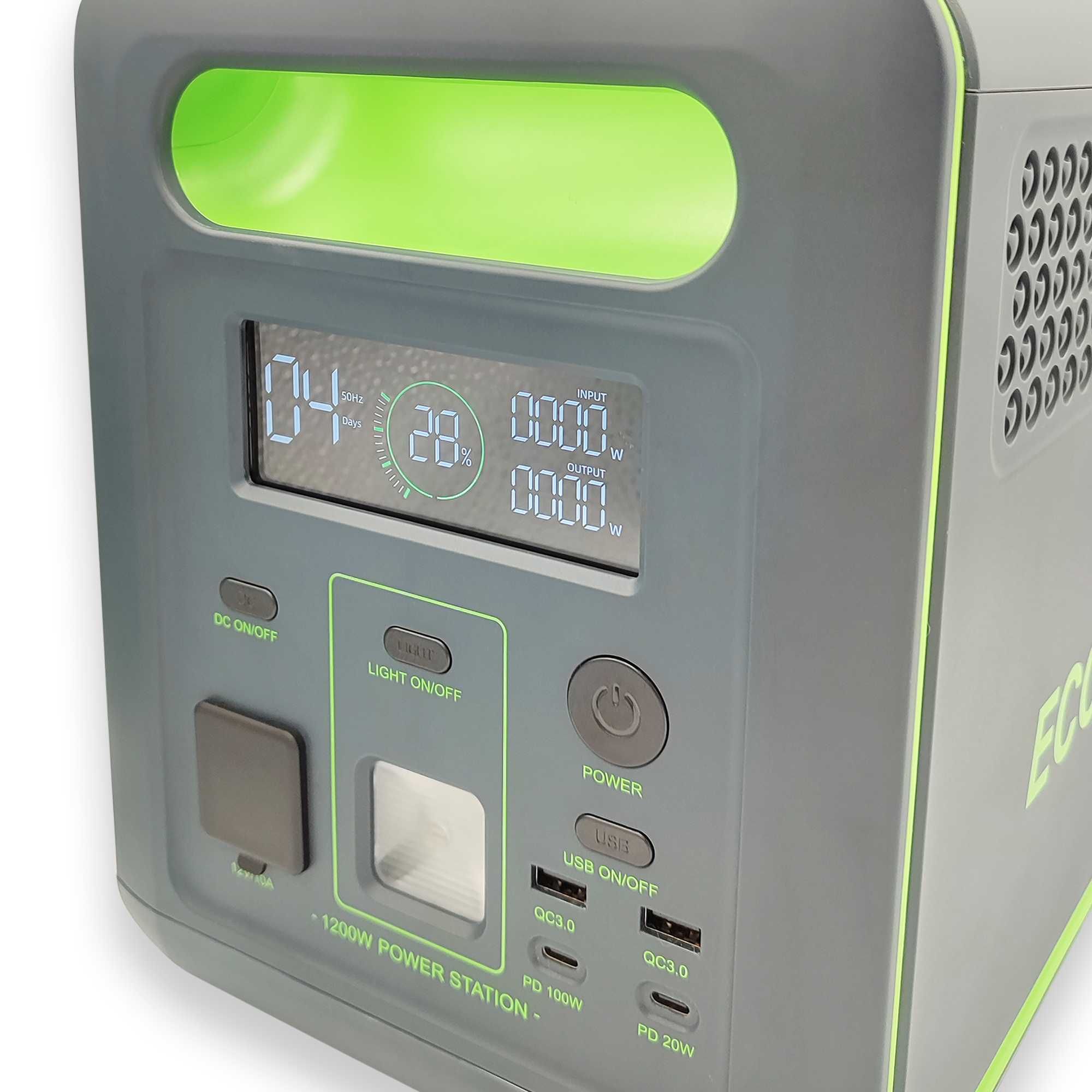 Зарядная станция Ecoplay ES-1200w 1024w/h LifePo4 Power Bank