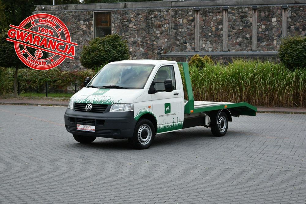 Volkswagen Transporter  T5 2.5TDi 130KM 2004r. 3os. laweta mini traktorek quad koparka motocyk