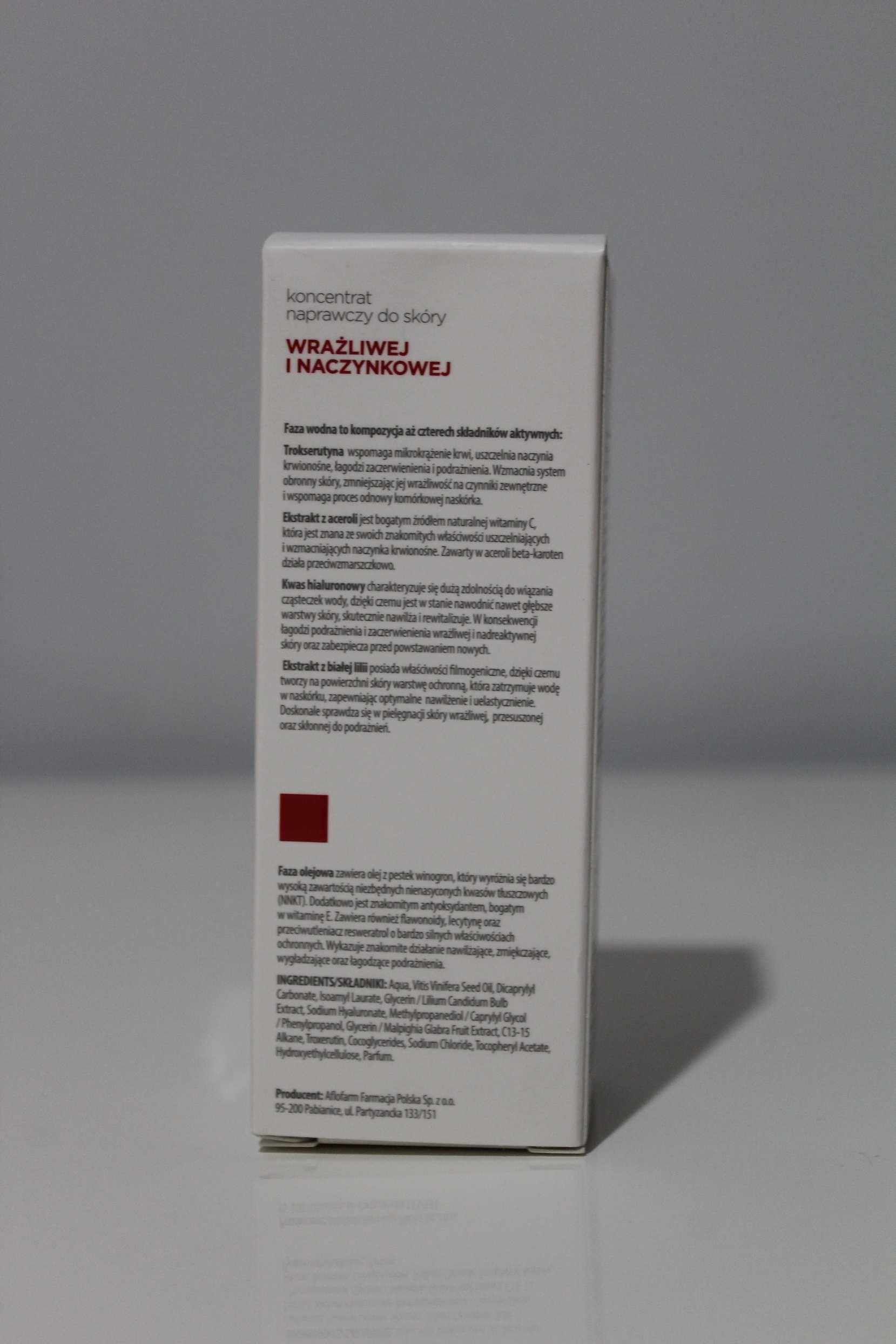 Maseczka do twarzy RedBlocker aktywny kompres w masce 30 ml