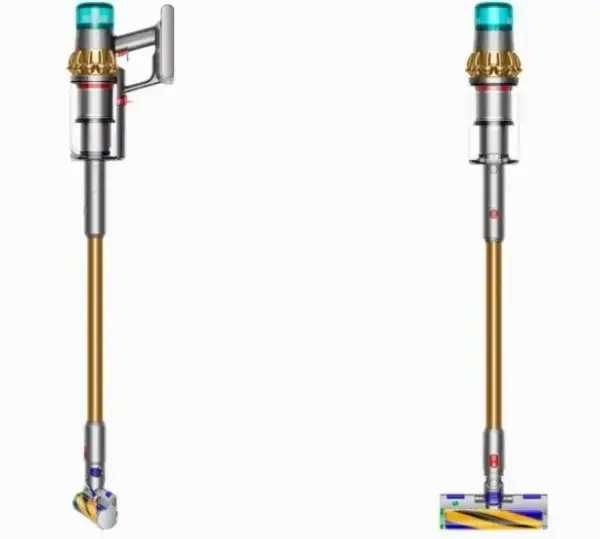 Пилосос Dyson V15 Detect Absolute 2023 Gold/Gold
