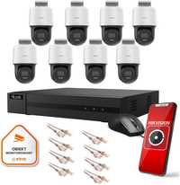 Zestaw monitoringu Hilook 8 kamer IP obrotowych 2MPx Eltrox Bełchatów