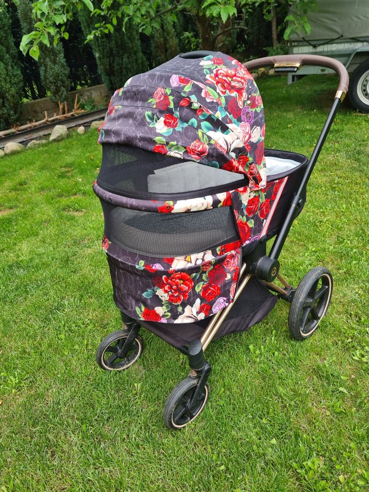 Gondola cybex Priam 2.0 spring blossom dark