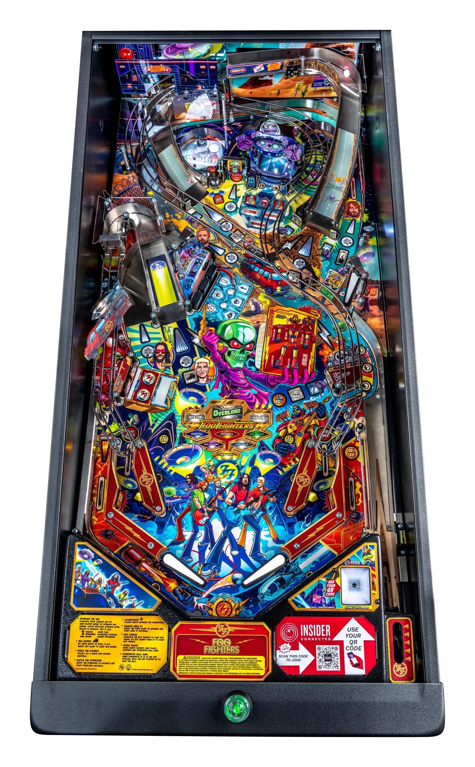 Flipper Pinball FOO FIGHTERS Stern PRO - nowy