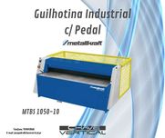 Guilhotina Industrial c/ Pedal MetallKraft MTBS 1050-10  JR19