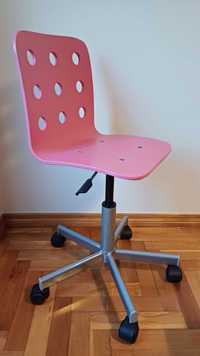 Cadeira de criança IKEA Jules cor de rosa