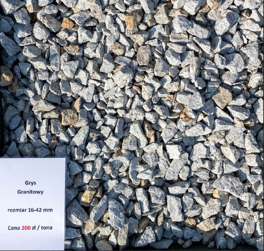 Kamienie Ozdobne - Grys Granitowy Dalmatyńczyk PREMIUM 8-16, 16-22mm