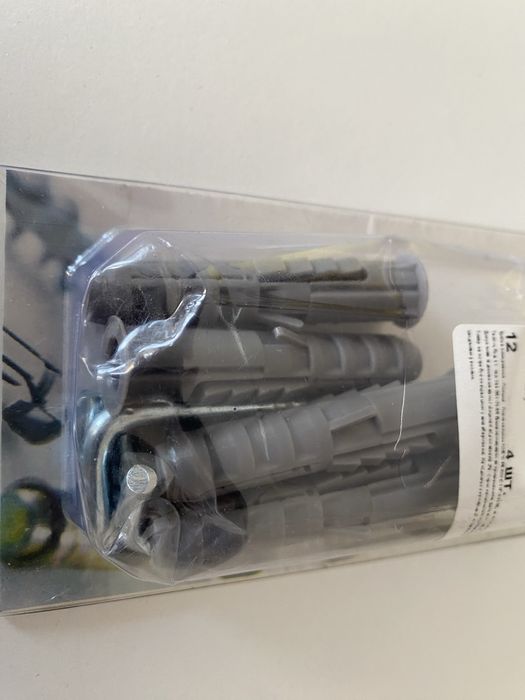 Продам дюбель с прямым гаком крючком 12 х 60 мм 4шт