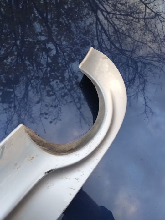 Dokładka zderzaka tylnego S-Line audi a4 b7