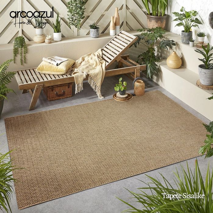 Tapete tipo Sisal - interior e exterior By Arcoazul