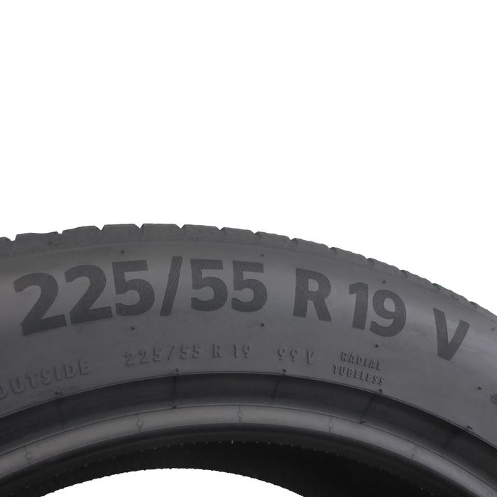 225/55/19 CONTINENTAL 225/55R19 99V Contact 6 Lato 2020 6,2-6,5mm