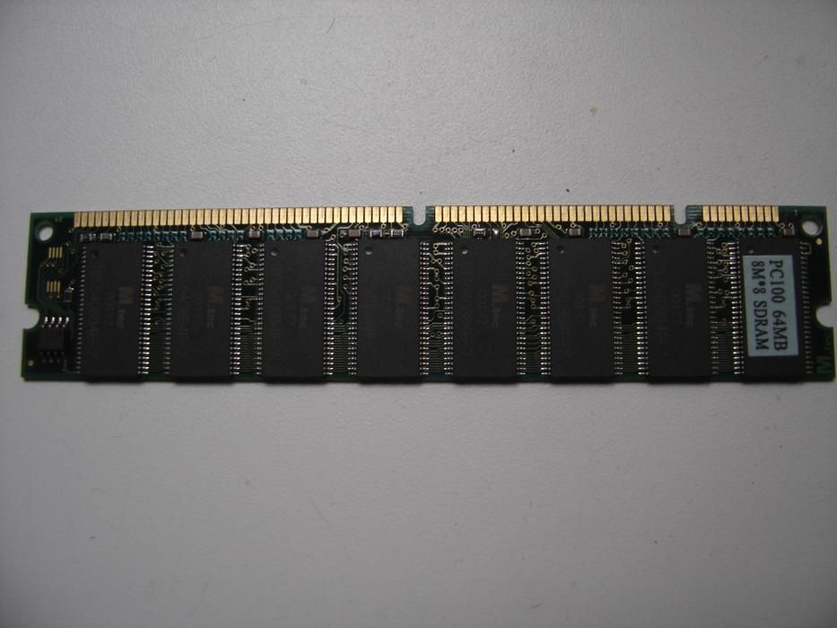 Pamięć RAM PC 100 64MB SDRAM 5sztuk możliwa zamiana