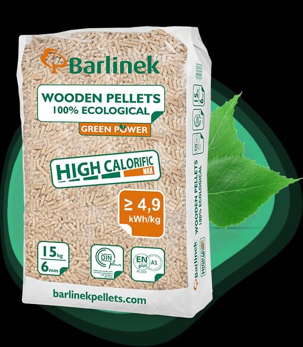 PROMOCJA !!! PELLET BARlinek  A1/DINPlus/ENPlus paleta 990kg