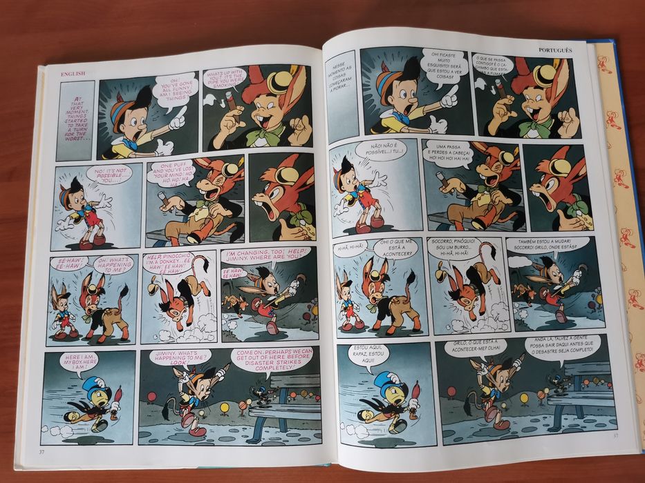 Pinóquio - Disney Edição Bilingue Português/Inglês