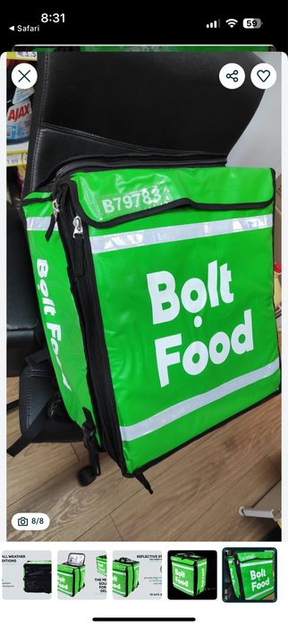 Glovo/ uber eats/ bolt food bag