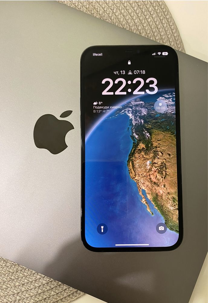 Iphone 12 promax 128 pacific blue