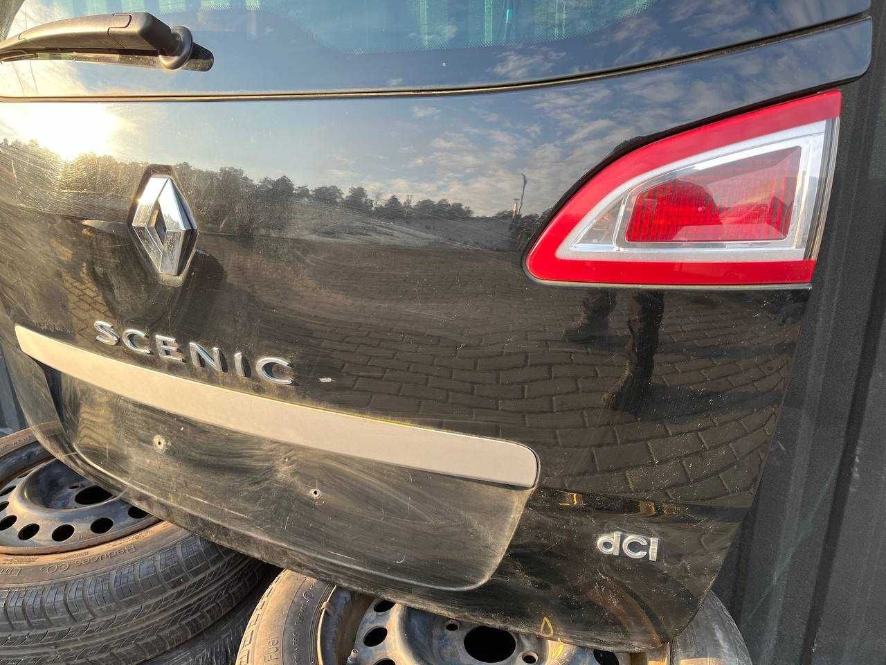 Кришка багажника RENAULT SCENIC 3 Ляда Рено Сценік 3  (2009-2015)