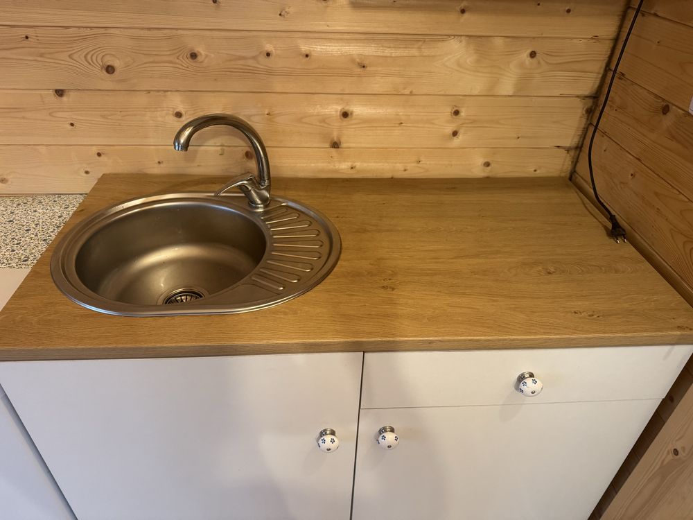 Szafka ikea knoxhult ze zlewem i baterią