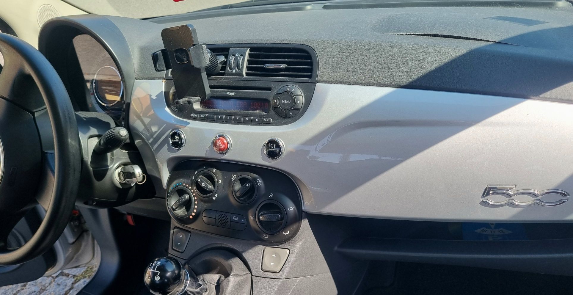 Fiat 500 Lounge 1.2 | 2009 | Inspeção 2026 | 212.000 km | 3.100€