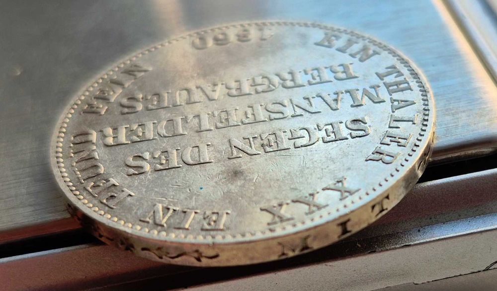 Пруссія 1 талер 1860 р. срібло